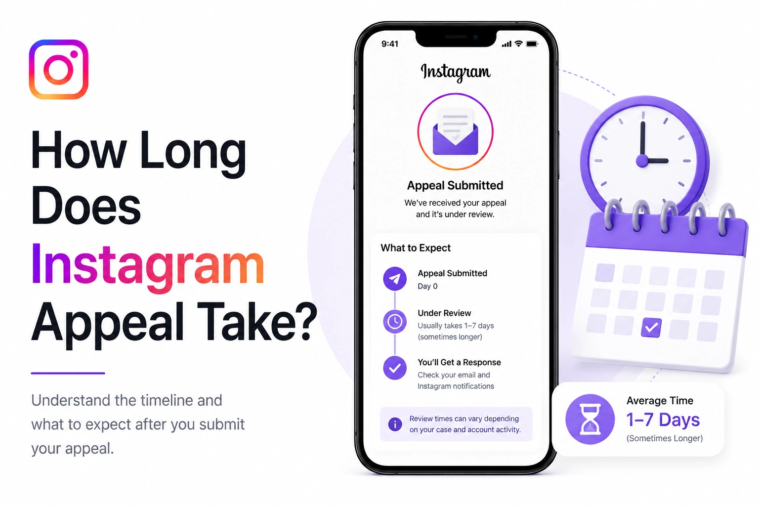 How Long Does Instagram Appeal Take