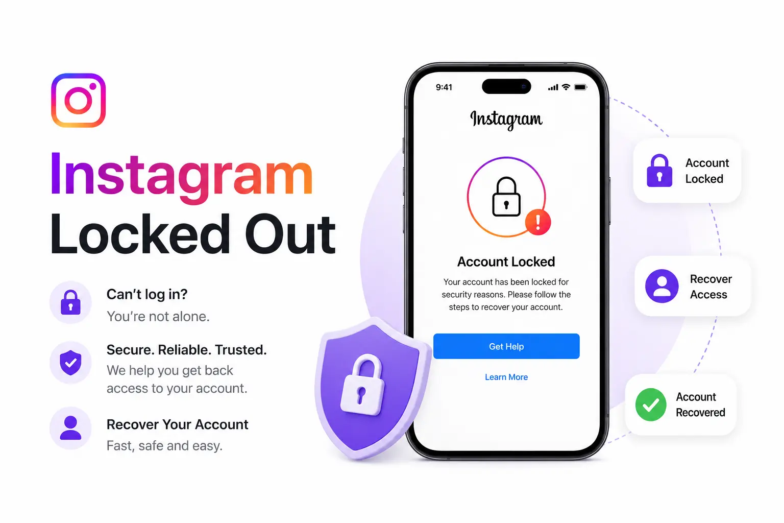Instagram Locked Out